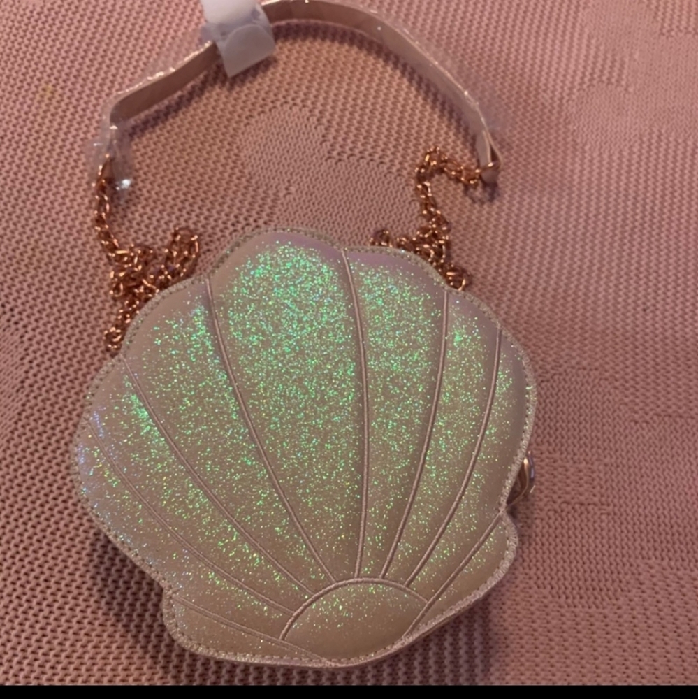 Loungefly x Disney Ariel Rose Gold Iridescent Bag